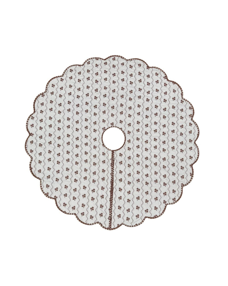 Constance Reversible Scalloped Tree Skirt