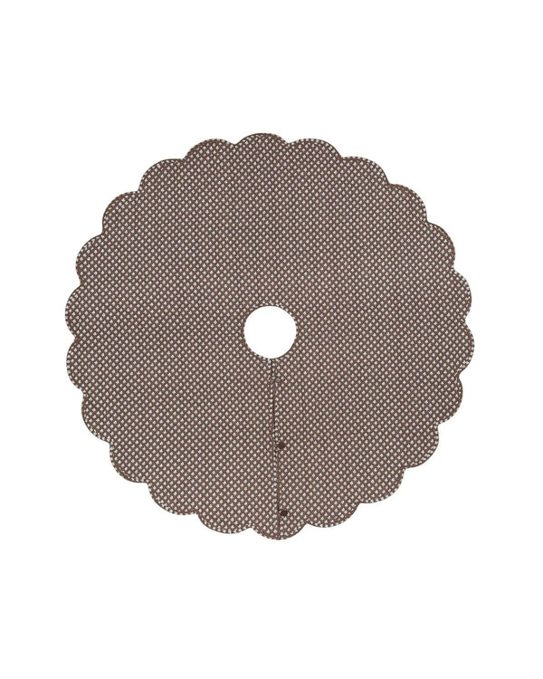 Constance Reversible Scalloped Tree Skirt