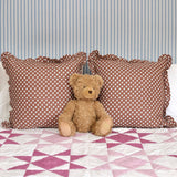 Abigail Pink Quilted Throw Blanket - Trudie
