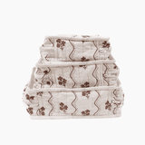 Beatrice Chocolate Floral Stacking Travel Set - Trudie