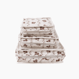 Beatrice Chocolate Floral Stacking Travel Set - Trudie