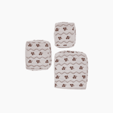 Beatrice Chocolate Floral Stacking Travel Set - Trudie