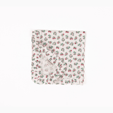Mildred Floral Cream Ruffled Napkins, Set of 4 - Trudie