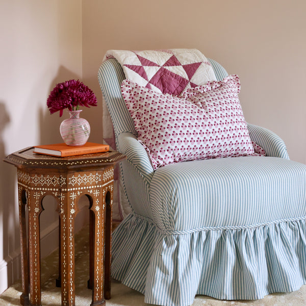 Abigail Ruffled Lumbar Pillow