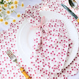 Abigail Ruffled Dinner Napkin - Set of 4