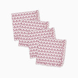 Abigail Ruffled Dinner Napkin - Set of 4